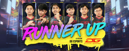 Keren Banget, DG Esports Wakili Indonesia Jadi Runner-Up CGI 2022!